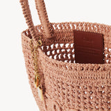 Chloé Chloé - Small Summer Banana tote bag in raffia
