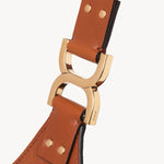 Chloé Chloé - Small Marcie hobo bag in shiny leather