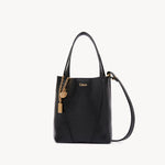 Chloé Chloé - Small Chloé Spin tote bag in grained leather