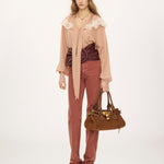 Paddington bag in suede leather