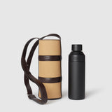 Métier - Water Bottle Holder Twill Sahara with Cioccolato