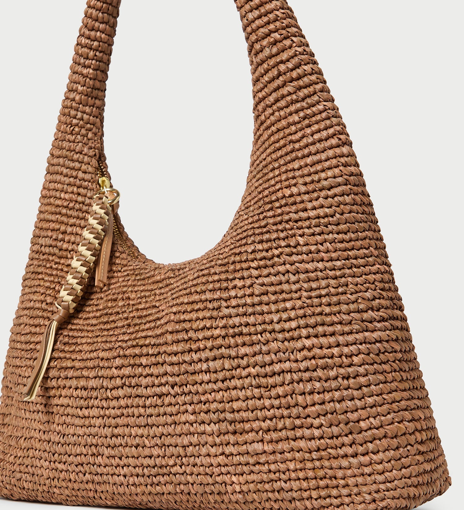 Loeffler Randall - Willow Brown Woven Hobo Bag