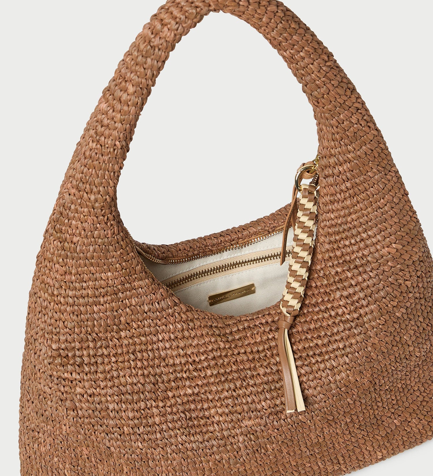Loeffler Randall - Willow Brown Woven Hobo Bag