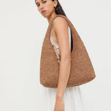 Loeffler Randall - Willow Brown Woven Hobo Bag