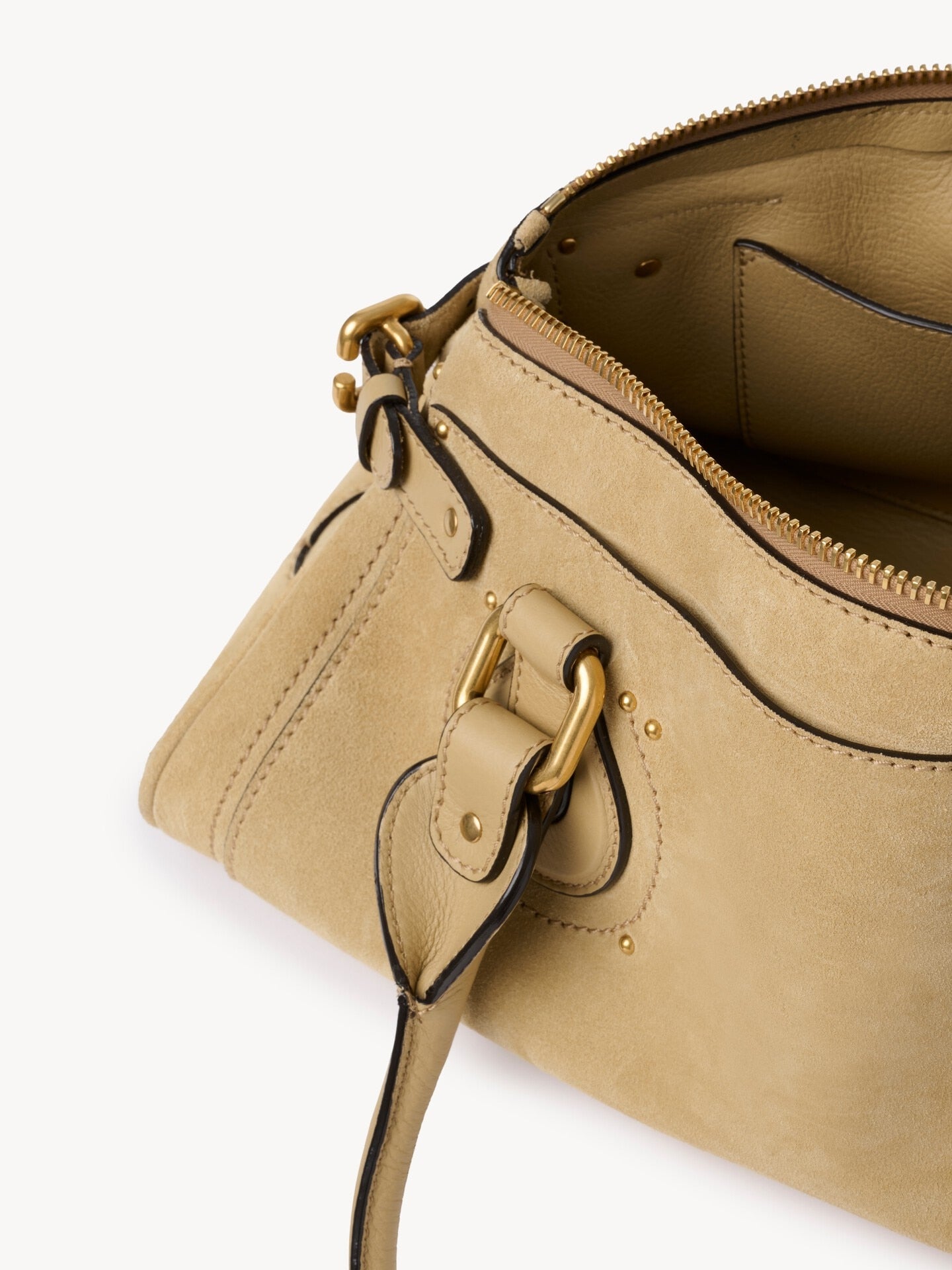 Paddington bag in suede leather