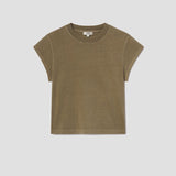 Agolde - Bryce Cap Sleeve Tee in Cholla