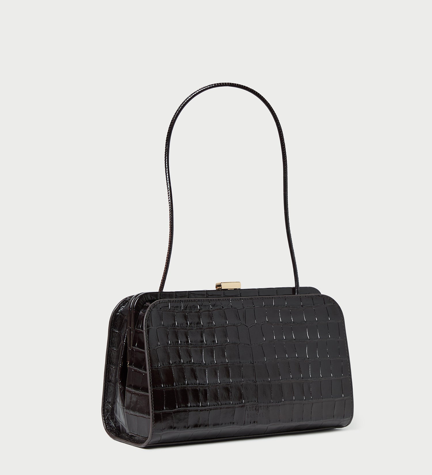 Loeffler Randall - Zella Crocodile Leather Clutch
