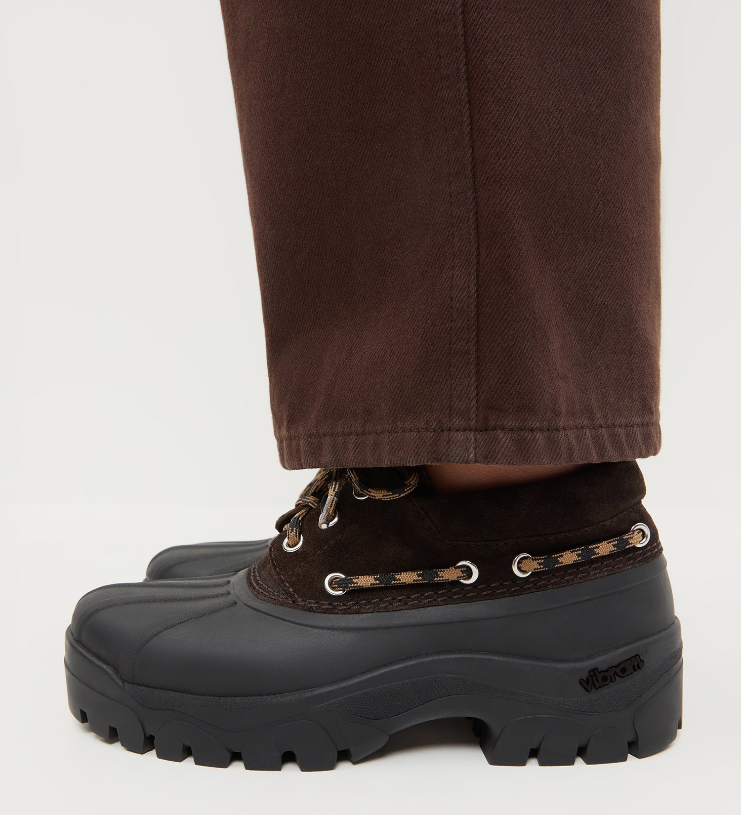 Loeffler Randall - Zola Brown Weather - Ready Lug Shoe