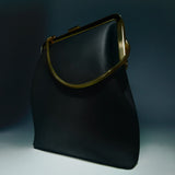 The Lilith Evening Bag in Black Leather