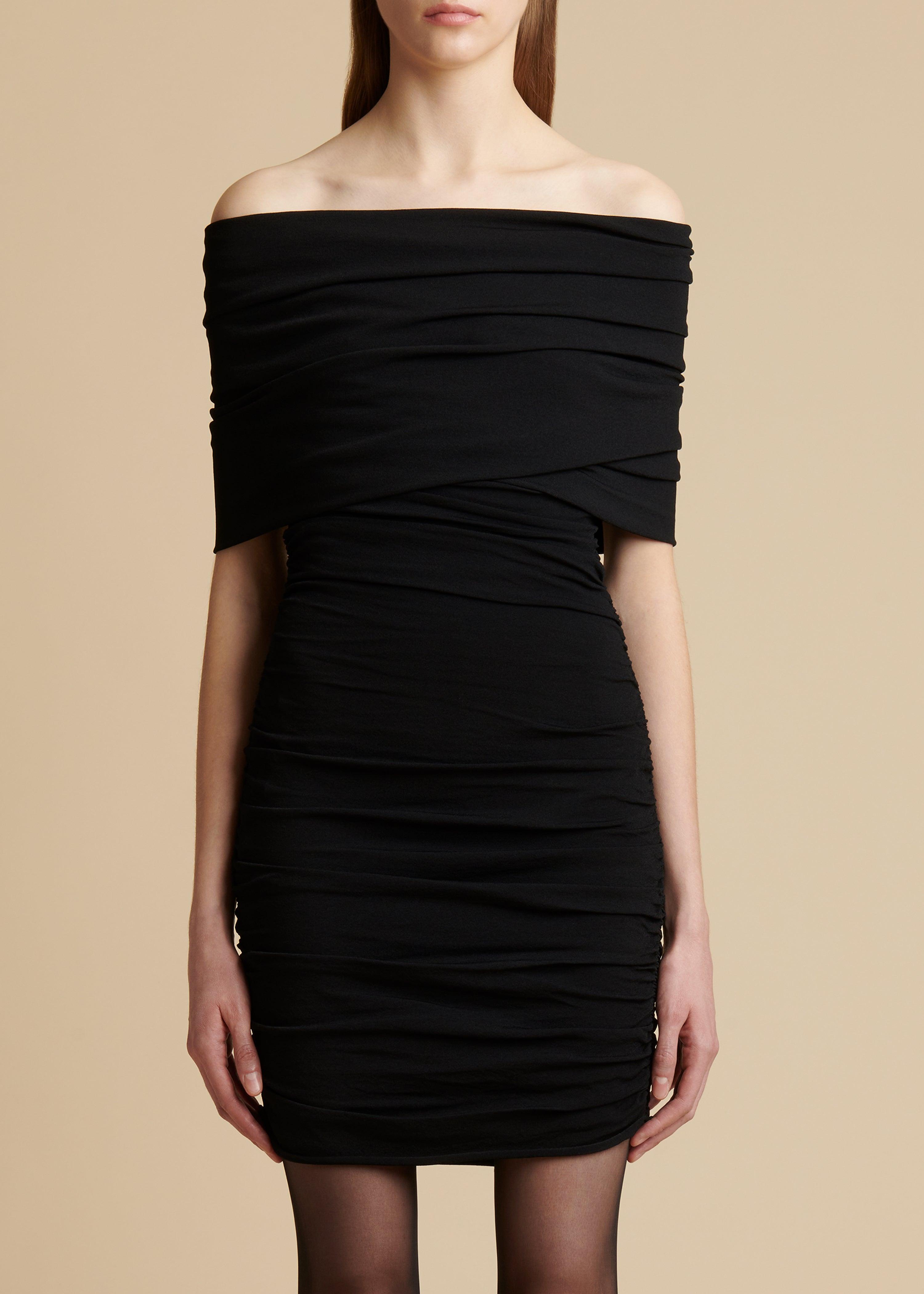 The Aerica Dress in Black - The Iconic Issue