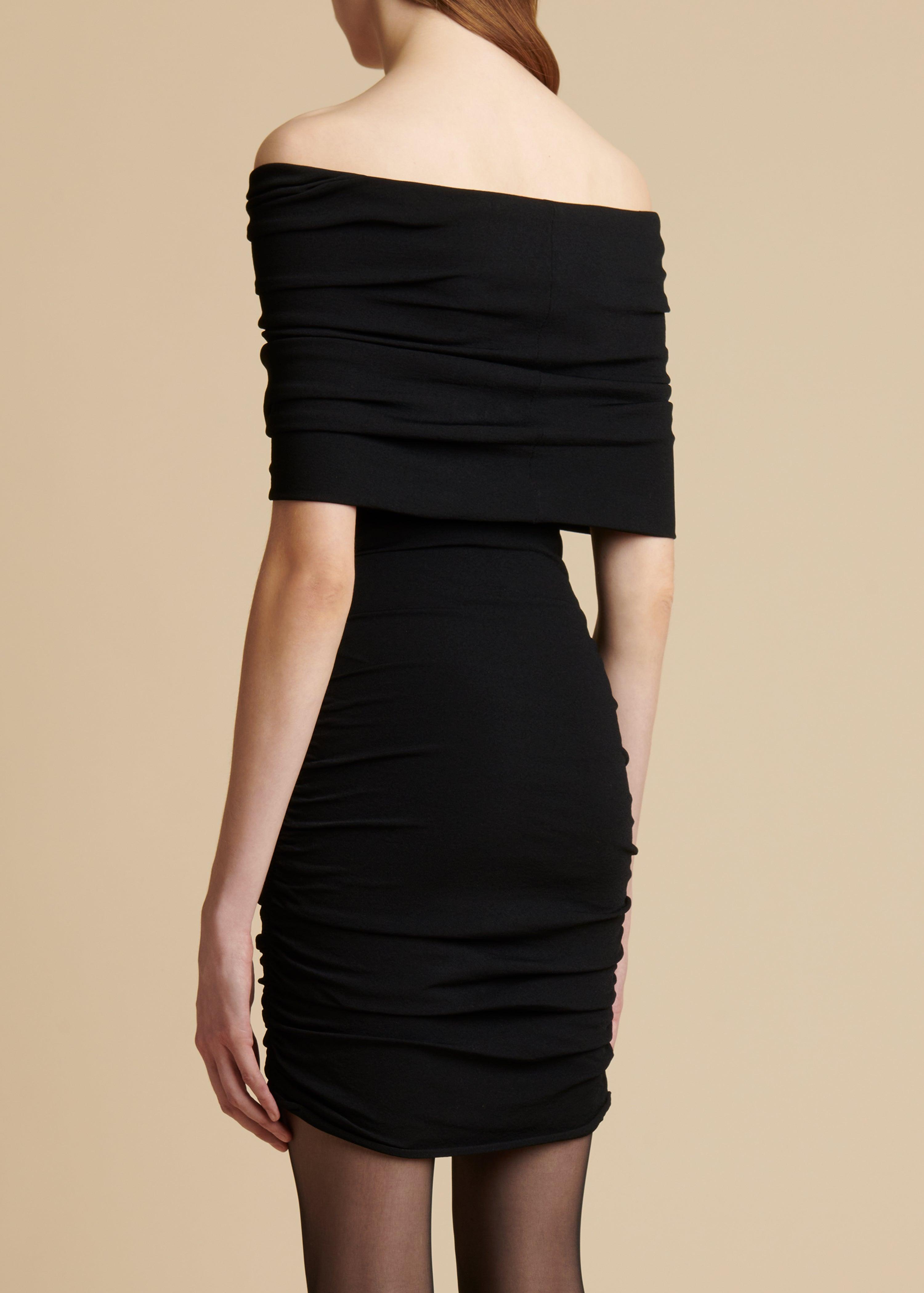 The Aerica Dress in Black - The Iconic Issue