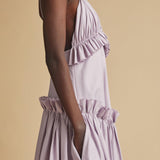 The Andrina Dress in Lavender - The Iconic Issue