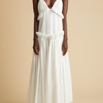 The Andrina Dress in White - The Iconic Issue