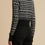 The Aroon Sweater in Black Multi - The Iconic Issue