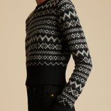 The Aroon Sweater in Black Multi