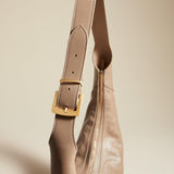 The August Hobo in Taupe Leather - The Iconic Issue