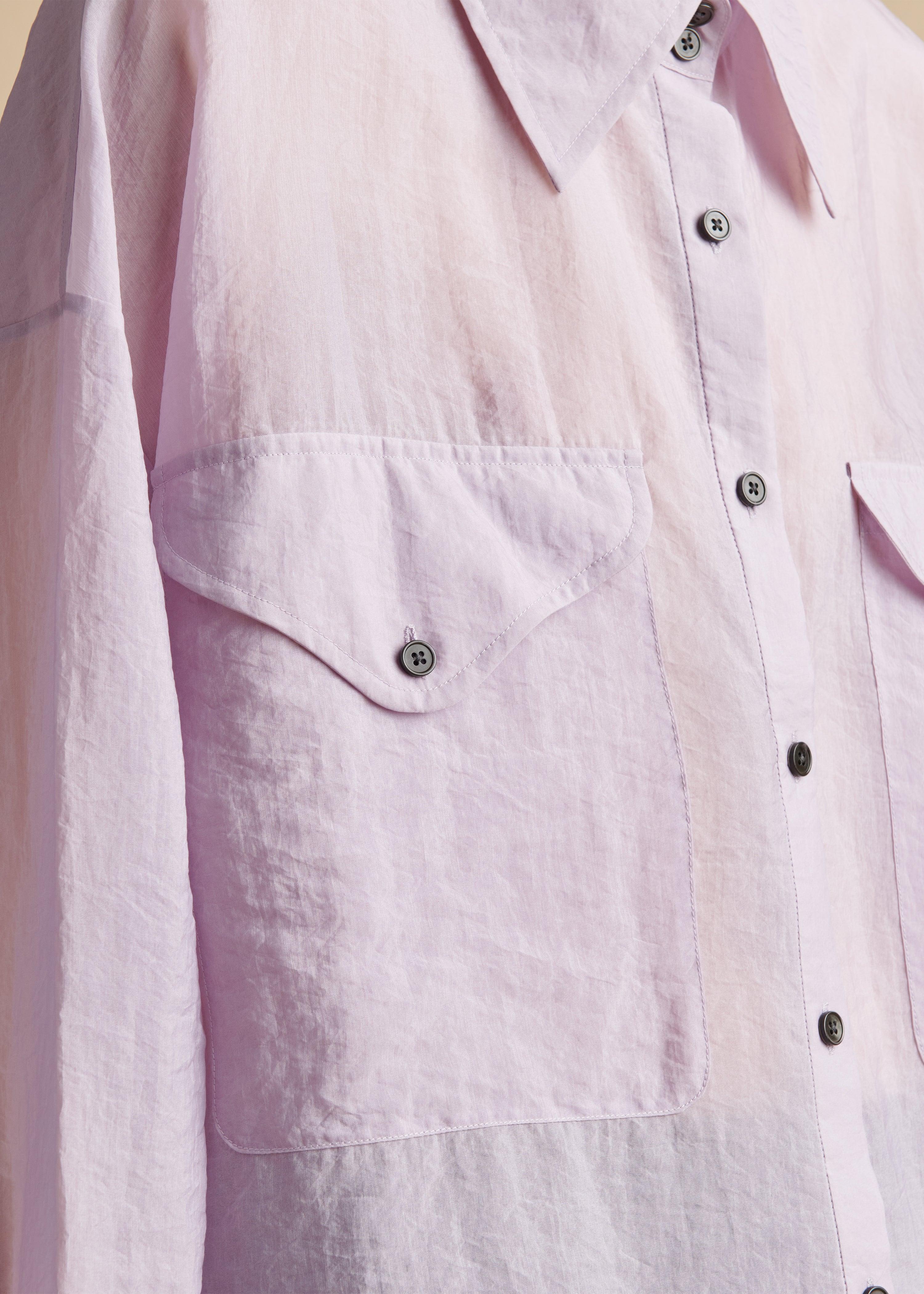 The Birdie Top in Lavender - The Iconic Issue