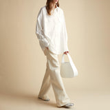 The Birdie Top in White - The Iconic Issue