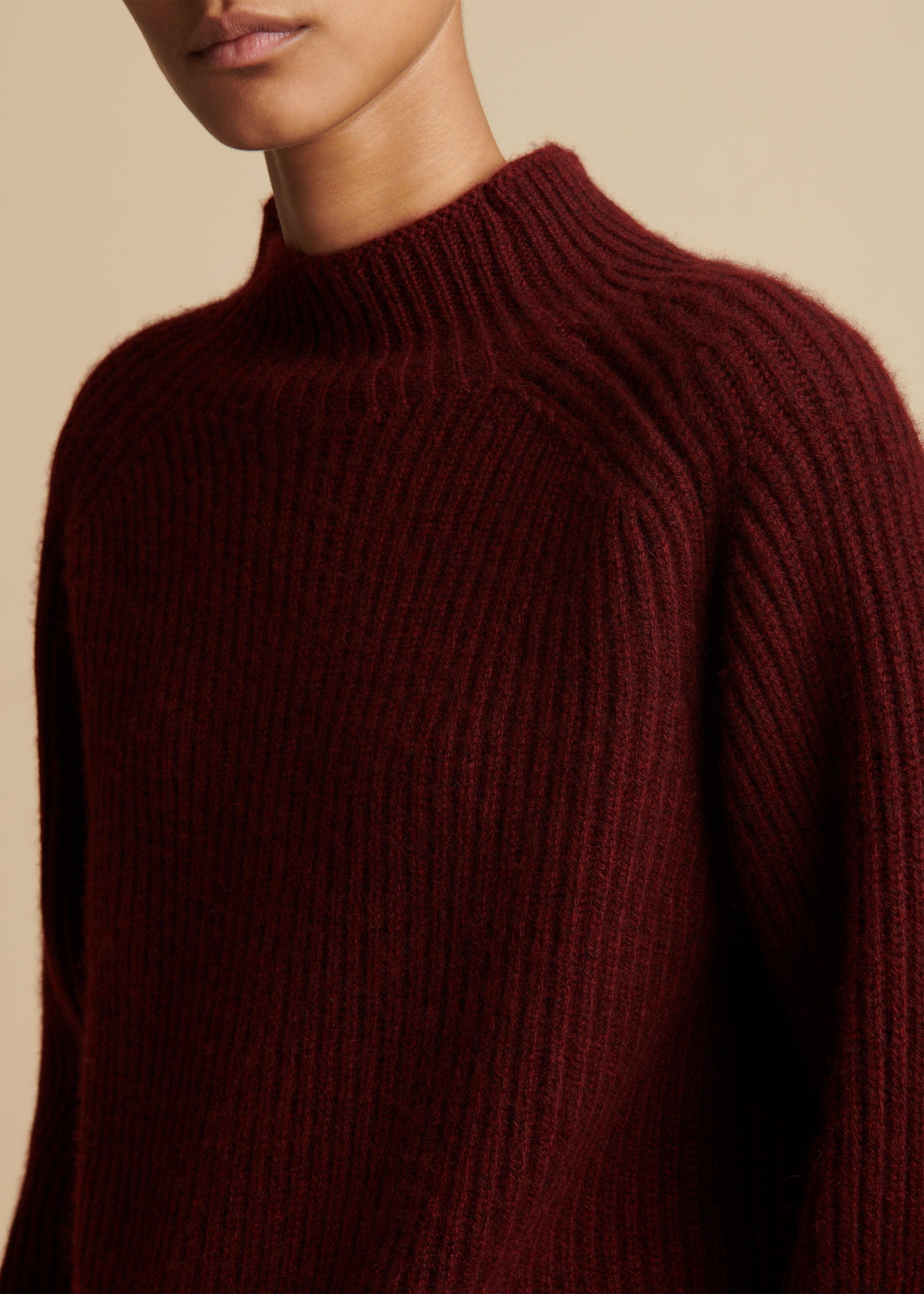 The Booker Sweater in Jam - The Iconic Issue