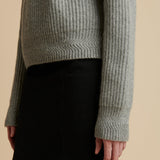 The Booker Sweater in Sterling - The Iconic Issue