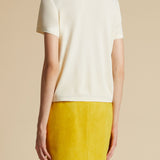 The Emmylou T-Shirt in Cream Jersey