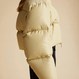 The Fulman Puffer Jacket in Custard - The Iconic Issue