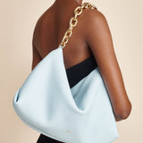 The Clara Bag in Baby Blue Leather