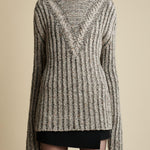 The Hadlee Sweater in Biscuit - The Iconic Issue