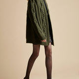 The Helen Cardigan in Thyme - The Iconic Issue