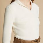 The Kleo Top in Ivory - The Iconic Issue