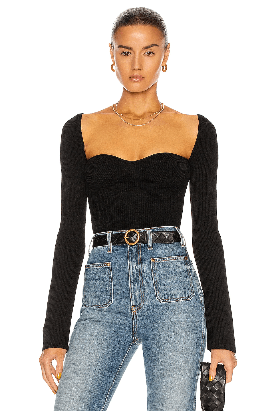 Khaite Maddy Long Bustier Top – The Iconic Issue