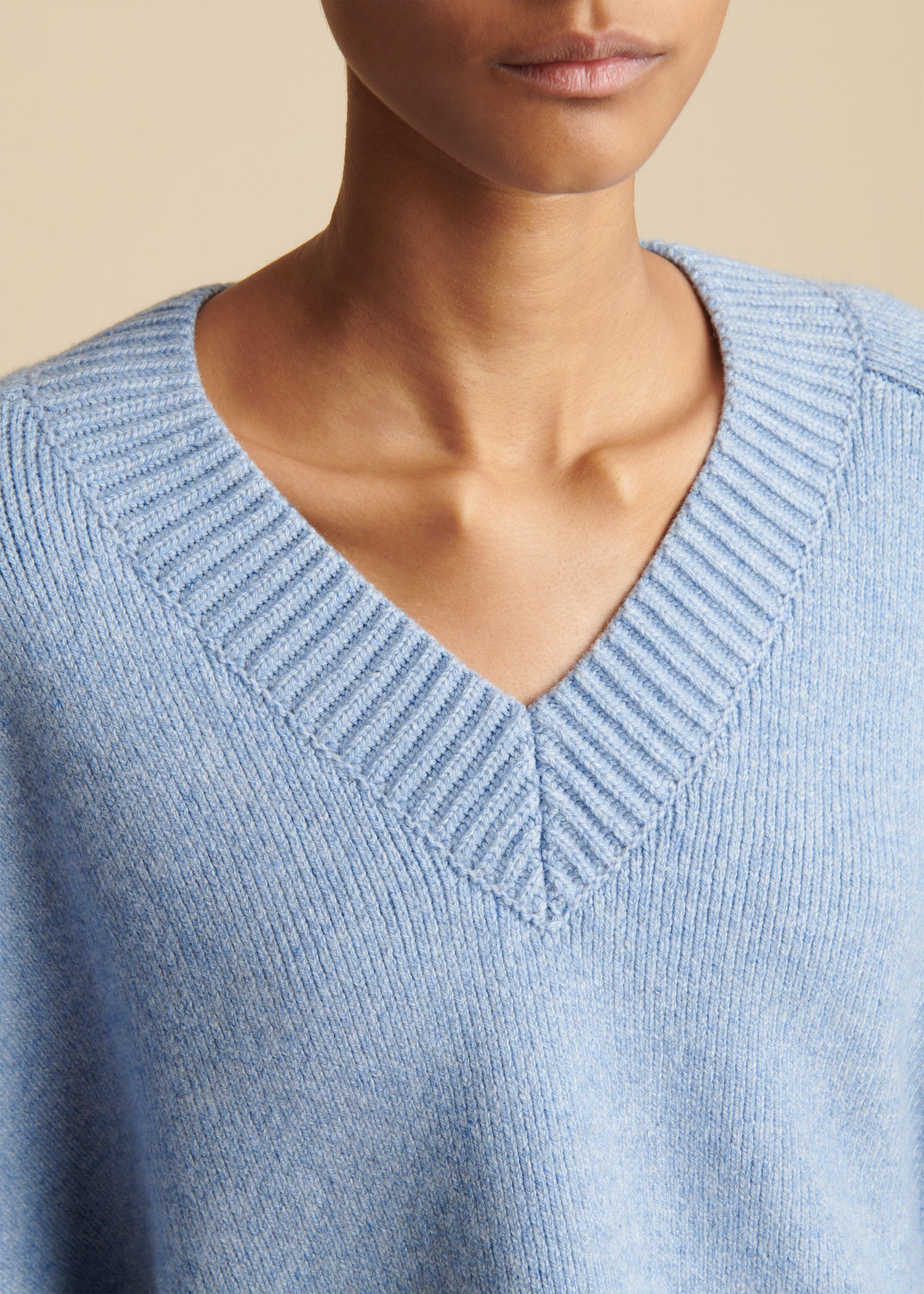 The Lenina Sweater in Polar - The Iconic Issue