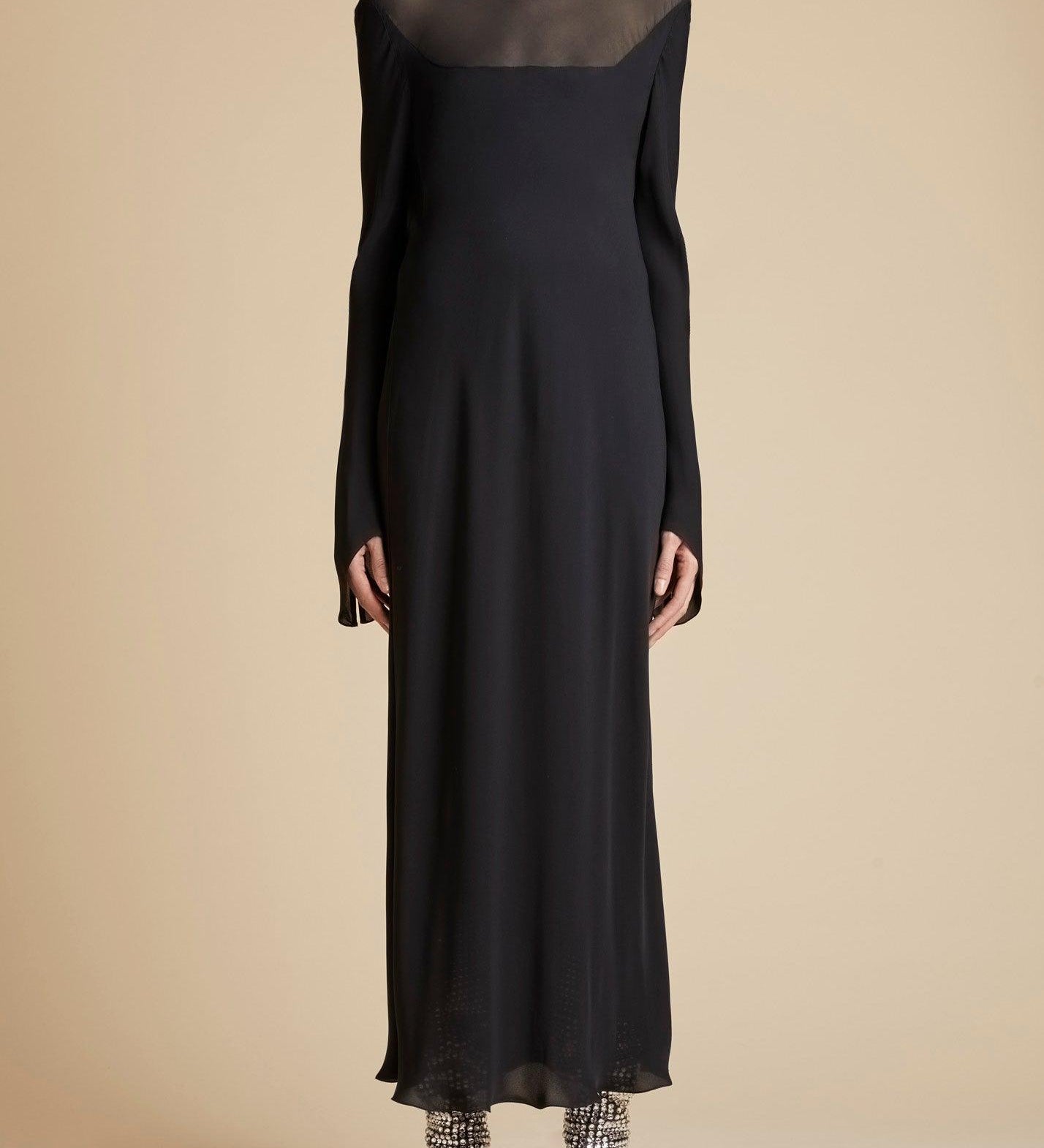 The Leibel Dress in Black - The Iconic Issue
