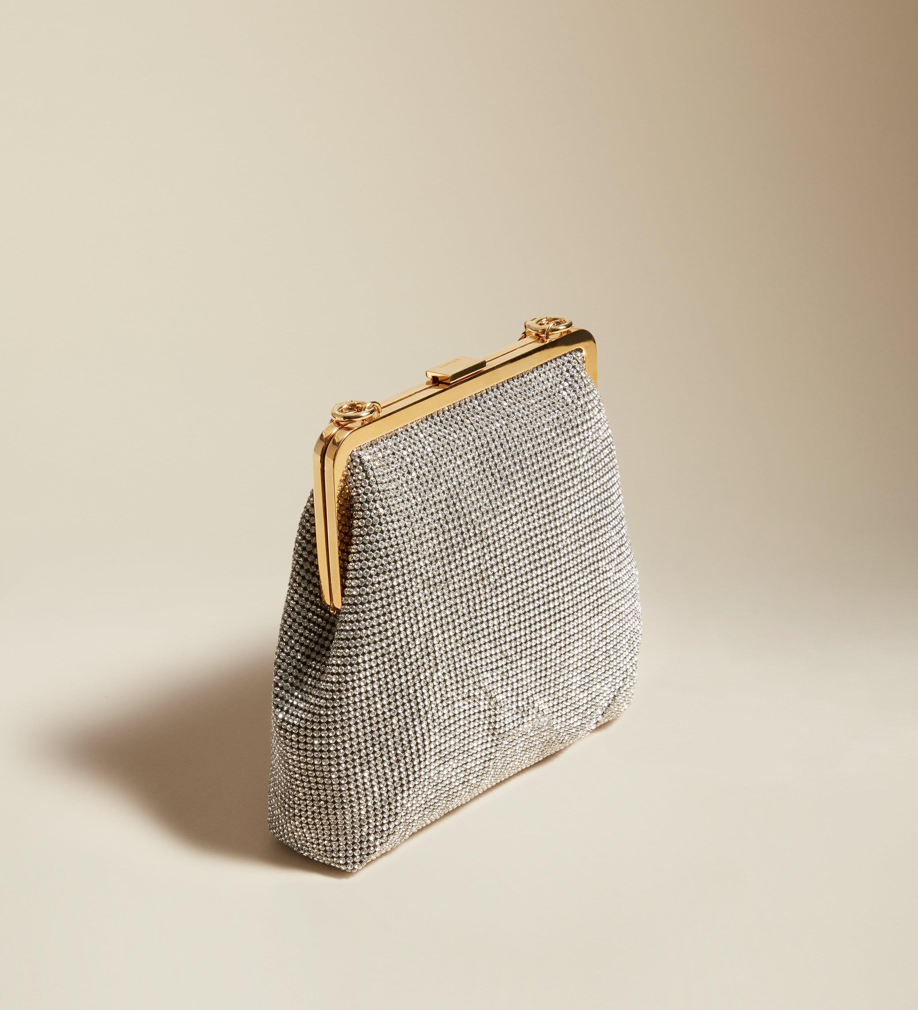 The Lilith Evening Bag in Silver - The Iconic Issue