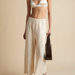 The Lindy Pant in Champagne - The Iconic Issue
