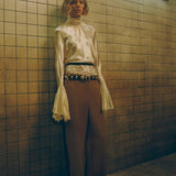 The Amelia Top in Champagne - The Iconic Issue