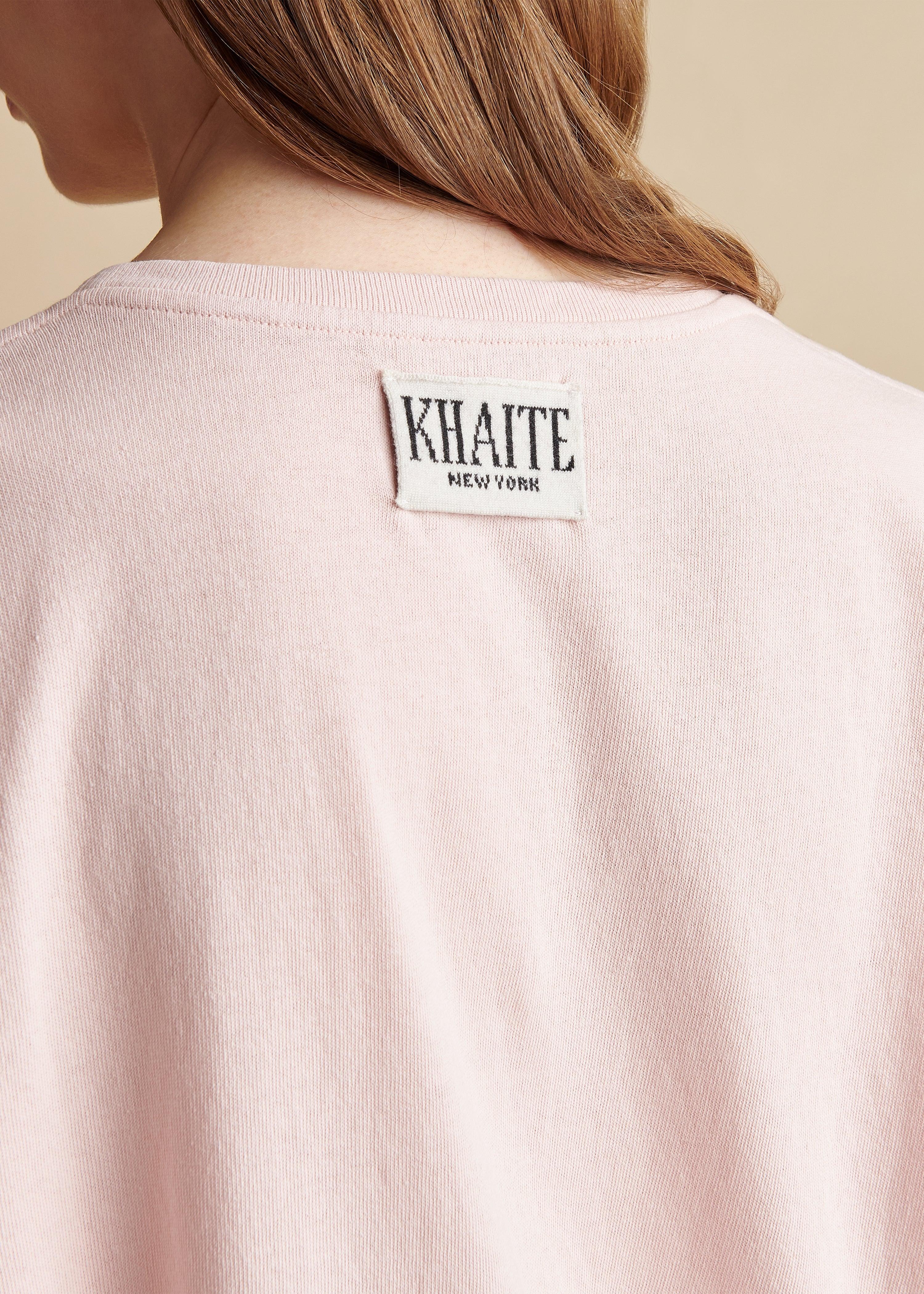 The Mae T-Shirt in Pink - The Iconic Issue