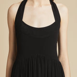 The Marisol Dress in Black