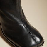The Morgan Ankle Boot in Black Leather