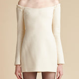 The Octavia Dress in Bone - The Iconic Issue