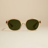 The KHAITE x Oliver Peoples 1971C in Buff
