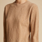 The Sherene Sweater in Camel