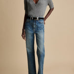 The Abigail Stretch Jean in Columbia - The Iconic Issue