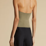 The Thaiane Top in Olive