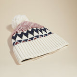 The Torres Beanie in Red Multi