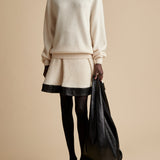 The Waverly Sweater in Magnolia