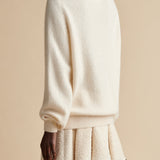 The Waverly Sweater in Magnolia