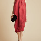 The Yara Dress in Red